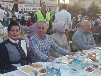 Altnovann Suba beldesinde iftar cokusu